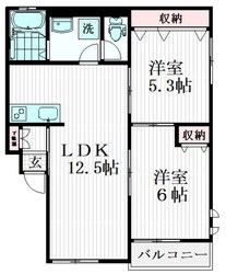 Villa brise 川口の物件間取画像